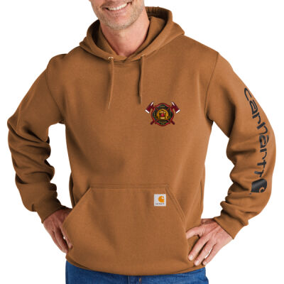 American Flag Axe - Midweight Hooded Logo Sweatshirt Thumbnail